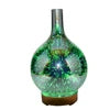 3D Creative Glass Essential Oil Diffuser with 200ml Capacity Aroma Mist Humidifier for Hotels US Plug