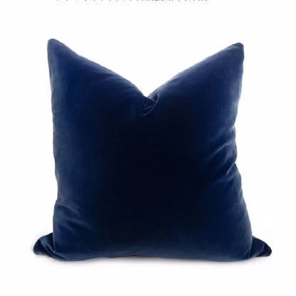Modern Nordic Style Square Velvet Pillow Covers Soft Polyester Filled Removable Washable Woven Animal/Solid Pattern Decor