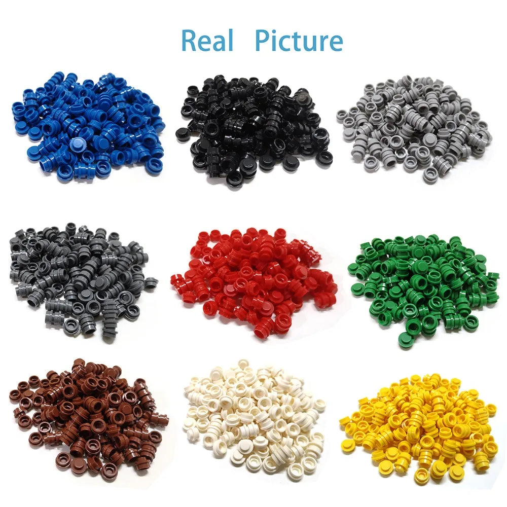 600pcs Lamp Bricks Building Blocks Set – 12 Colors