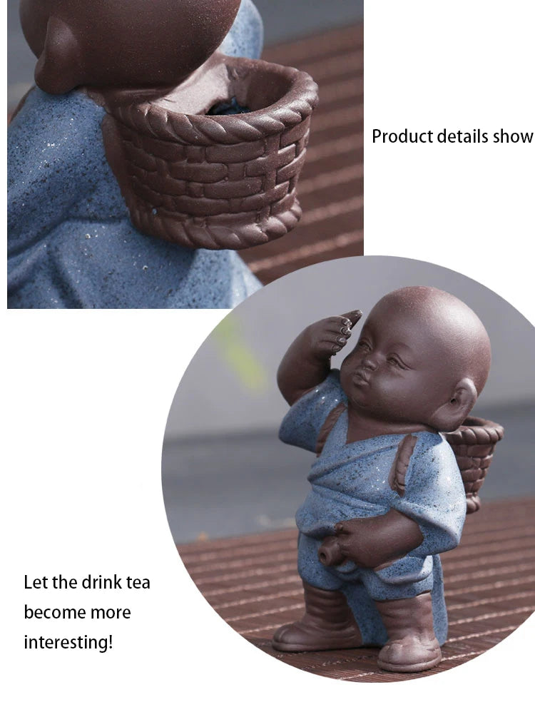 Hand Crafts Baby Filter Tea Pet, Chinese Yixing Purple Clay Tea Accessories, Home Decoration Tea Pet Tea Ceremony – ceramic tea pet for tea ceremonies
