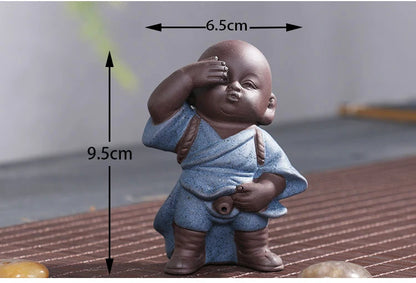 Hand Crafts Baby Filter Tea Pet, Chinese Yixing Purple Clay Tea Accessories, Home Decoration Tea Pet Tea Ceremony – ceramic tea pet tea accessory