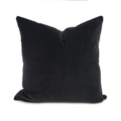 Modern Nordic Style Square Velvet Pillow Covers Soft Polyester Filled Removable Washable Woven Animal/Solid Pattern Decor
