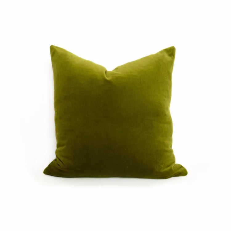 Modern Nordic Style Square Velvet Pillow Covers Soft Polyester Filled Removable Washable Woven Animal/Solid Pattern Decor