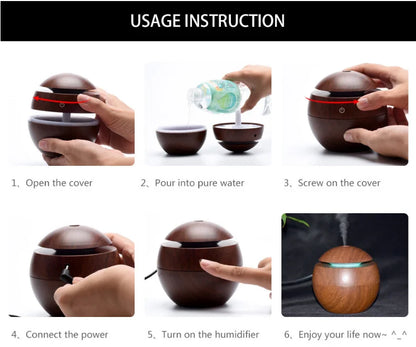 Hot Selling Room Air Purifier with Humidifier,USB Ultrasonic Cool Mist Water Aroma Humidifier