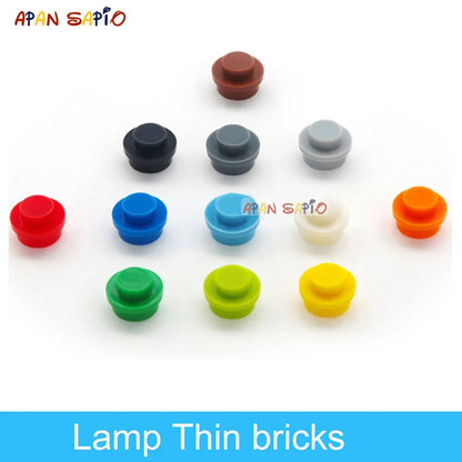 600pcs Lamp Bricks Building Blocks Set – 12 Colors
