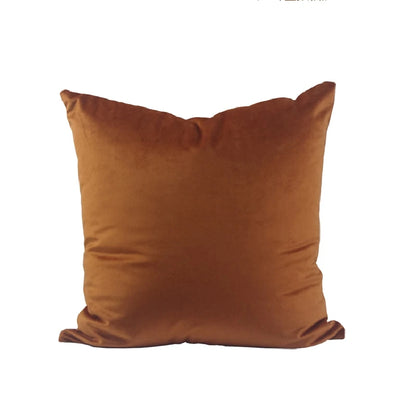 Modern Nordic Style Square Velvet Pillow Covers Soft Polyester Filled Removable Washable Woven Animal/Solid Pattern Decor
