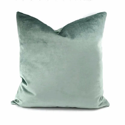 Modern Nordic Style Square Velvet Pillow Covers Soft Polyester Filled Removable Washable Woven Animal/Solid Pattern Decor