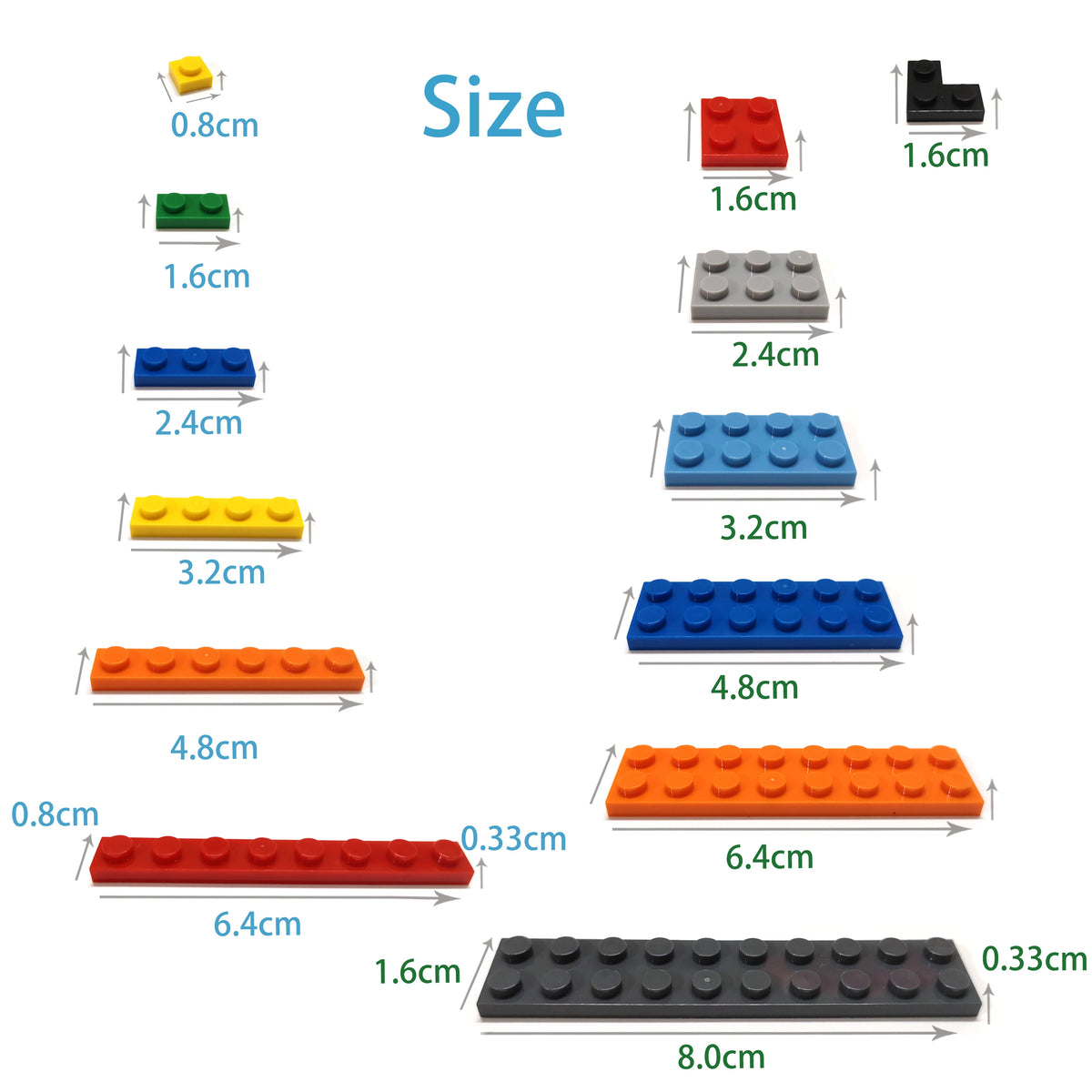 600pcs Lamp Bricks Building Blocks Set – 12 Colors