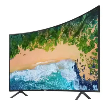 Hot Selling 55 Inch Smart LED TV with Curved Screen Android System 4K UHD Resolution LAN Interface for Hotels