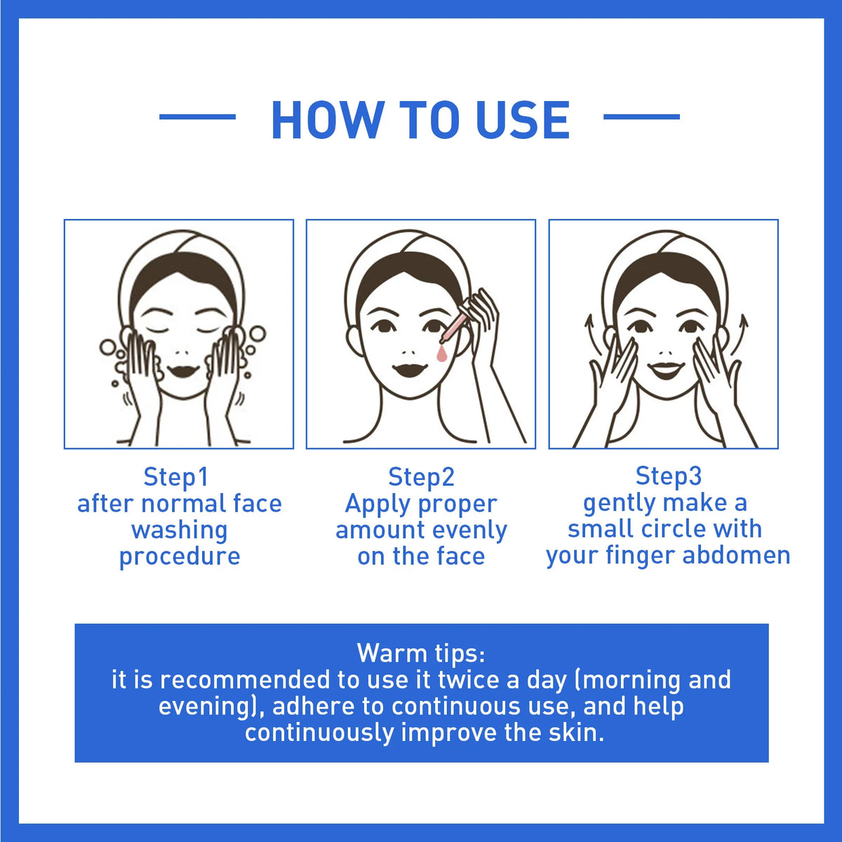 Collagen Facial Serum Anti Wrinkle Hydrating Brightening Daily Skincare