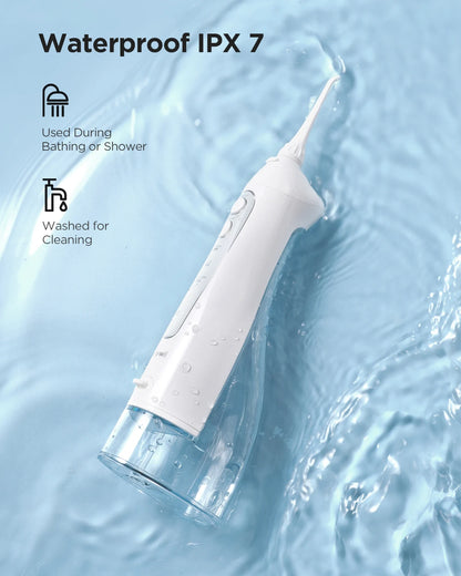 Fairywill Electric Sonic Toothbrush &amp; Water Flosser USB Charge Waterproof 5 Modes 3 Brush Heads Toothbrushes Teeth Cleaner