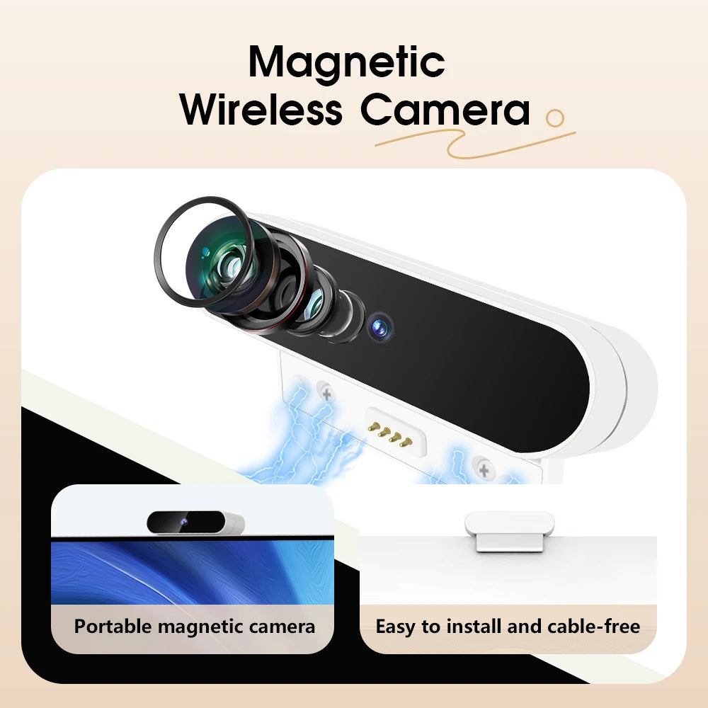 32 Inch 128GB Touch Screen Monitor Rechargeable Portable Smart TV with Built-in Camera Remote Control Kids Learning TV