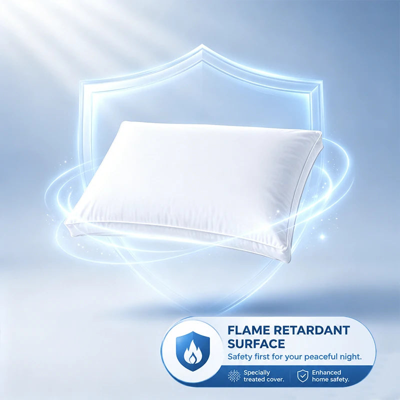 White Flame-retardant Pillow