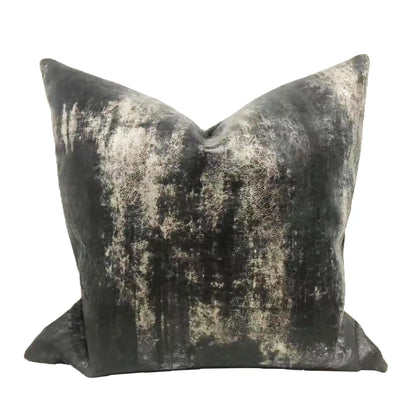 Modern Nordic Style Square Velvet Pillow Covers Soft Polyester Filled Removable Washable Woven Animal/Solid Pattern Decor