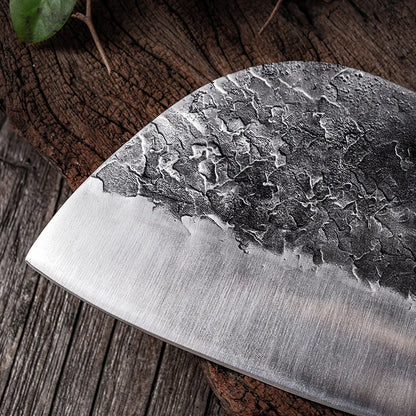 5CR15 Handmade Chopping Cleaver Butcher Knife High Carbon Steel Kitchen Chef Knife Sets Forged Blade Cooking Knives Set Cleaver