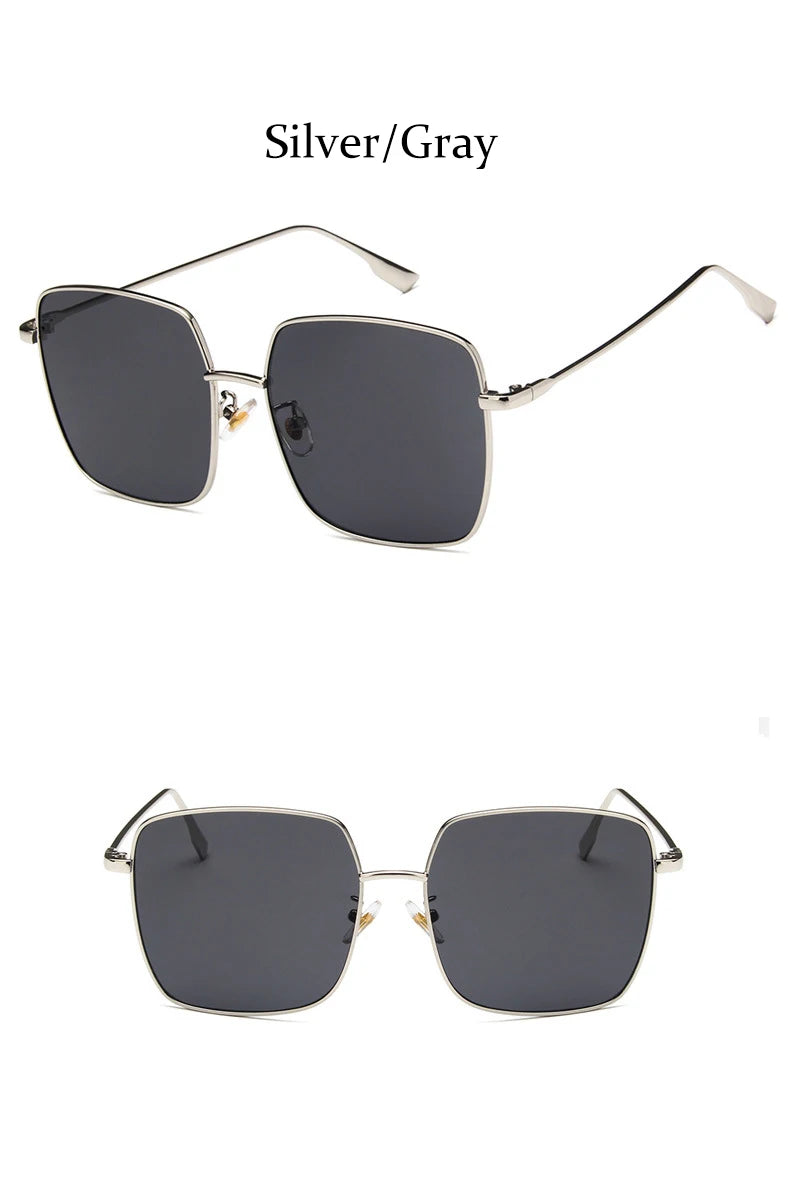 Classic Square Transparent Glasses Frame Women Fashion Brand Anti Blue Light Eyeglasses Ladies Vintage Trendy Sunglasses