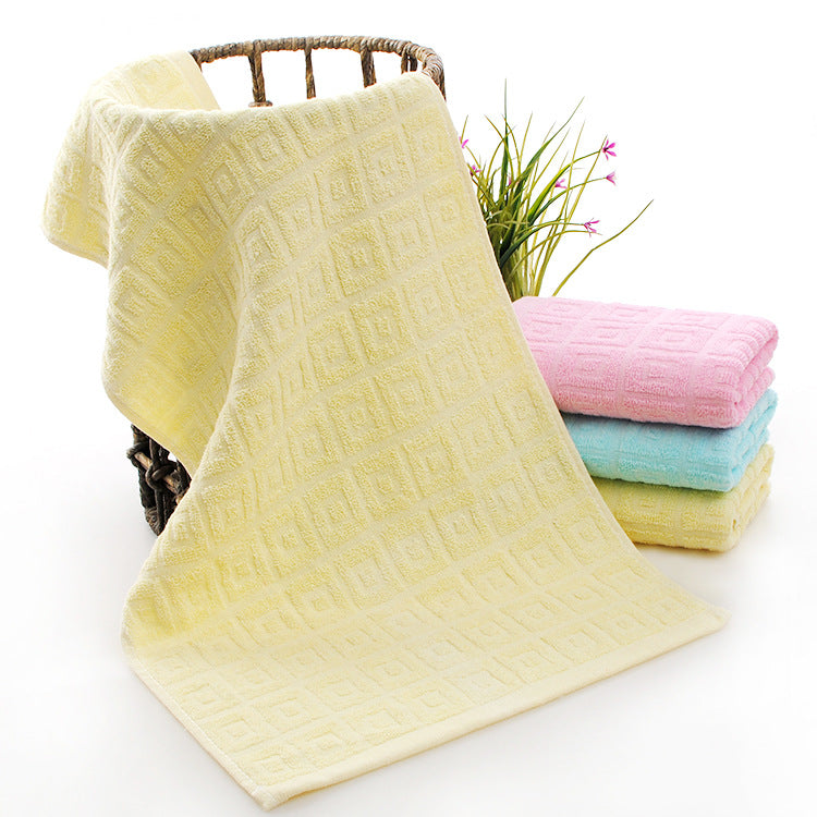 Wholesale cotton plain gold towel daily necessities face towel wedding gift Net red belt soft absorbent towel