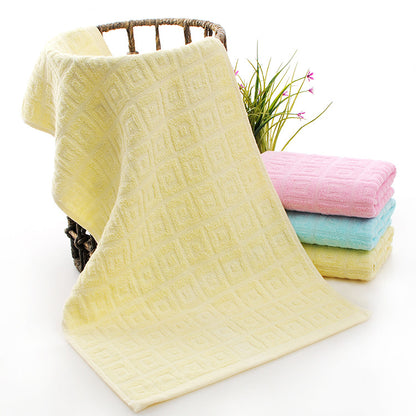 Wholesale cotton plain gold towel daily necessities face towel wedding gift Net red belt soft absorbent towel