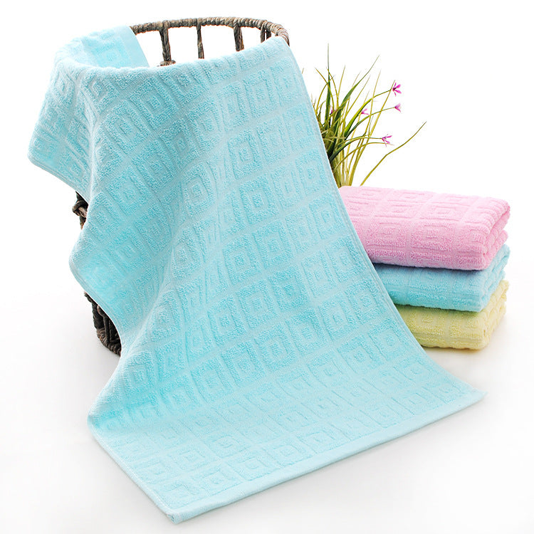 Wholesale cotton plain gold towel daily necessities face towel wedding gift Net red belt soft absorbent towel