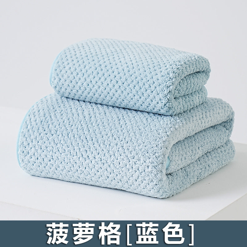 Bath Towel Coral Fleece Absorbent Shawl Beach Towel Warm Wrapping Large Bath Towel Thickened Quick-drying Swimming Gift Bath Towel