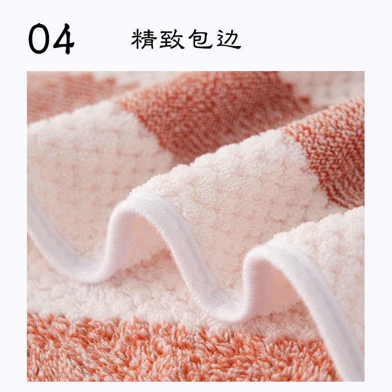 Bath Towel Coral Fleece Absorbent Shawl Beach Towel Warm Wrapping Large Bath Towel Thickened Quick-drying Swimming Gift Bath Towel