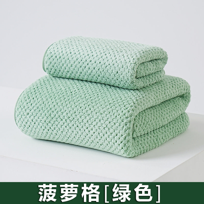 Bath Towel Coral Fleece Absorbent Shawl Beach Towel Warm Wrapping Large Bath Towel Thickened Quick-drying Swimming Gift Bath Towel