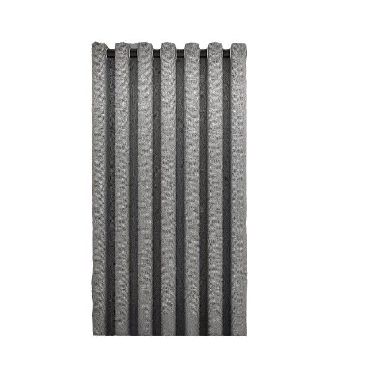 Shower curtain bathroom waterproof curtain mildew partition warm shading high-grade hanging curtain Roman hole wet and dry separation shower bath