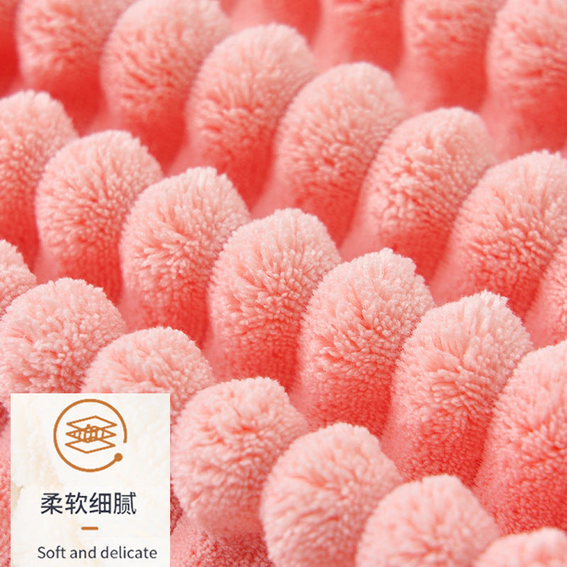 Bath Towel Coral Fleece Absorbent Shawl Beach Towel Warm Wrapping Large Bath Towel Thickened Quick-drying Swimming Gift Bath Towel