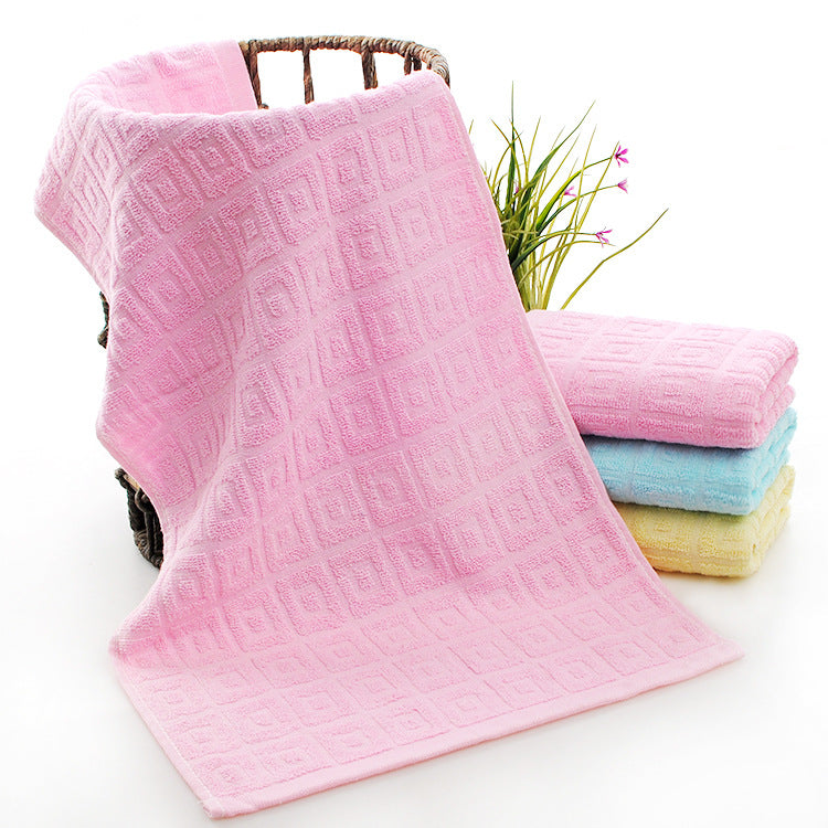 Wholesale cotton plain gold towel daily necessities face towel wedding gift Net red belt soft absorbent towel