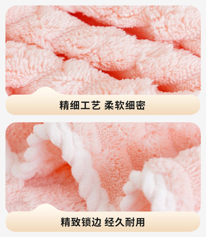 Bath Towel Coral Fleece Absorbent Shawl Beach Towel Warm Wrapping Large Bath Towel Thickened Quick-drying Swimming Gift Bath Towel
