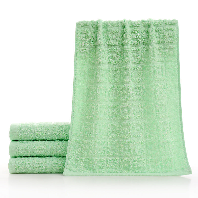 Wholesale cotton plain gold towel daily necessities face towel wedding gift Net red belt soft absorbent towel