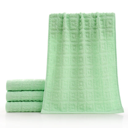 Wholesale cotton plain gold towel daily necessities face towel wedding gift Net red belt soft absorbent towel