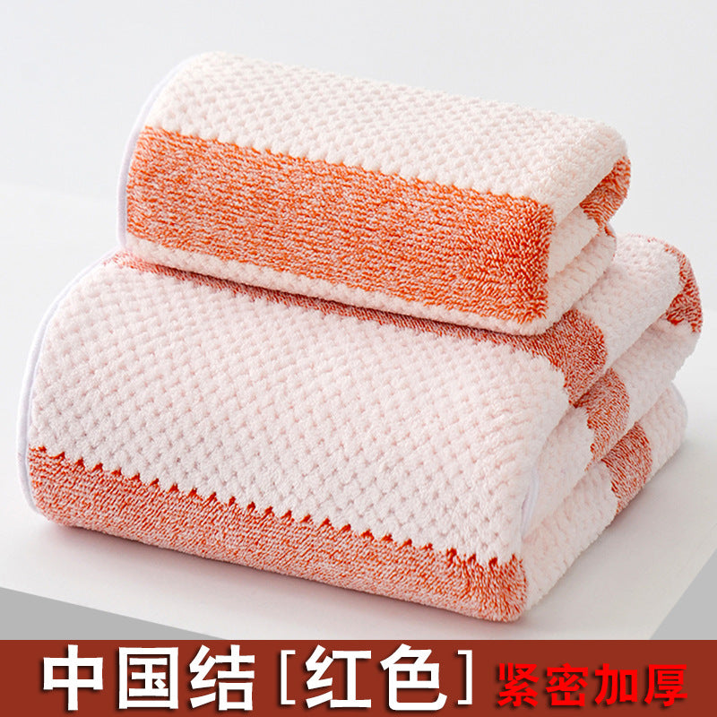 Bath Towel Coral Fleece Absorbent Shawl Beach Towel Warm Wrapping Large Bath Towel Thickened Quick-drying Swimming Gift Bath Towel