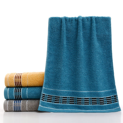 Wholesale cotton plain gold towel daily necessities face towel wedding gift Net red belt soft absorbent towel