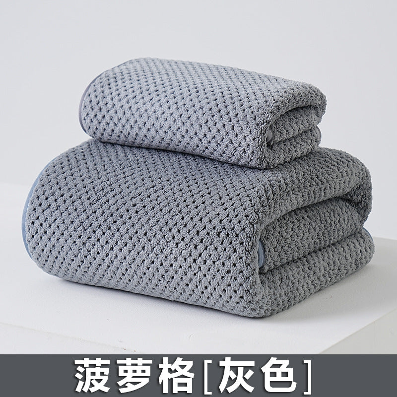 Bath Towel Coral Fleece Absorbent Shawl Beach Towel Warm Wrapping Large Bath Towel Thickened Quick-drying Swimming Gift Bath Towel