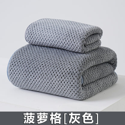 Bath Towel Coral Fleece Absorbent Shawl Beach Towel Warm Wrapping Large Bath Towel Thickened Quick-drying Swimming Gift Bath Towel