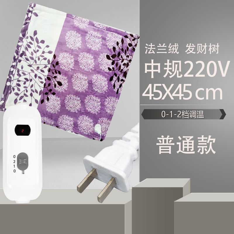 Electric Blanket, Small Single-Person Heating Blanket, Throw Blanket, Office Seat Cushion, Deer Pattern Heating Pad, Home Adjustable Warming Blanket