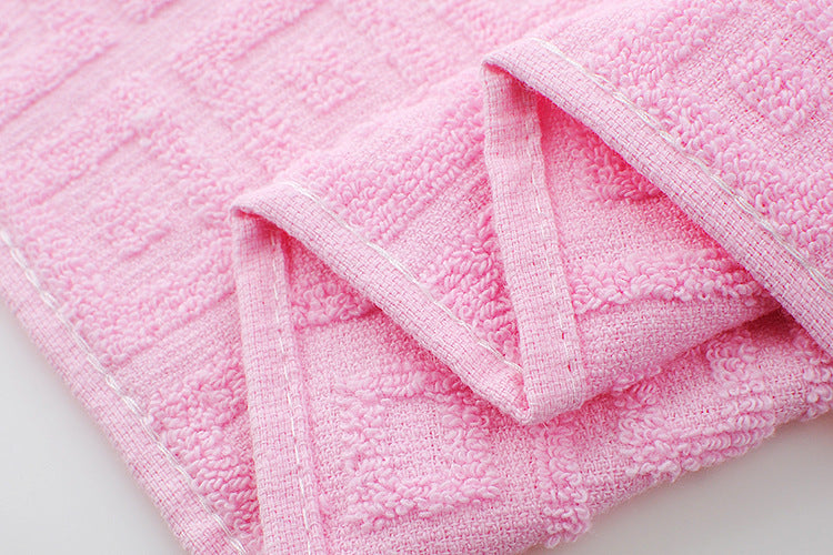 Wholesale cotton plain gold towel daily necessities face towel wedding gift Net red belt soft absorbent towel