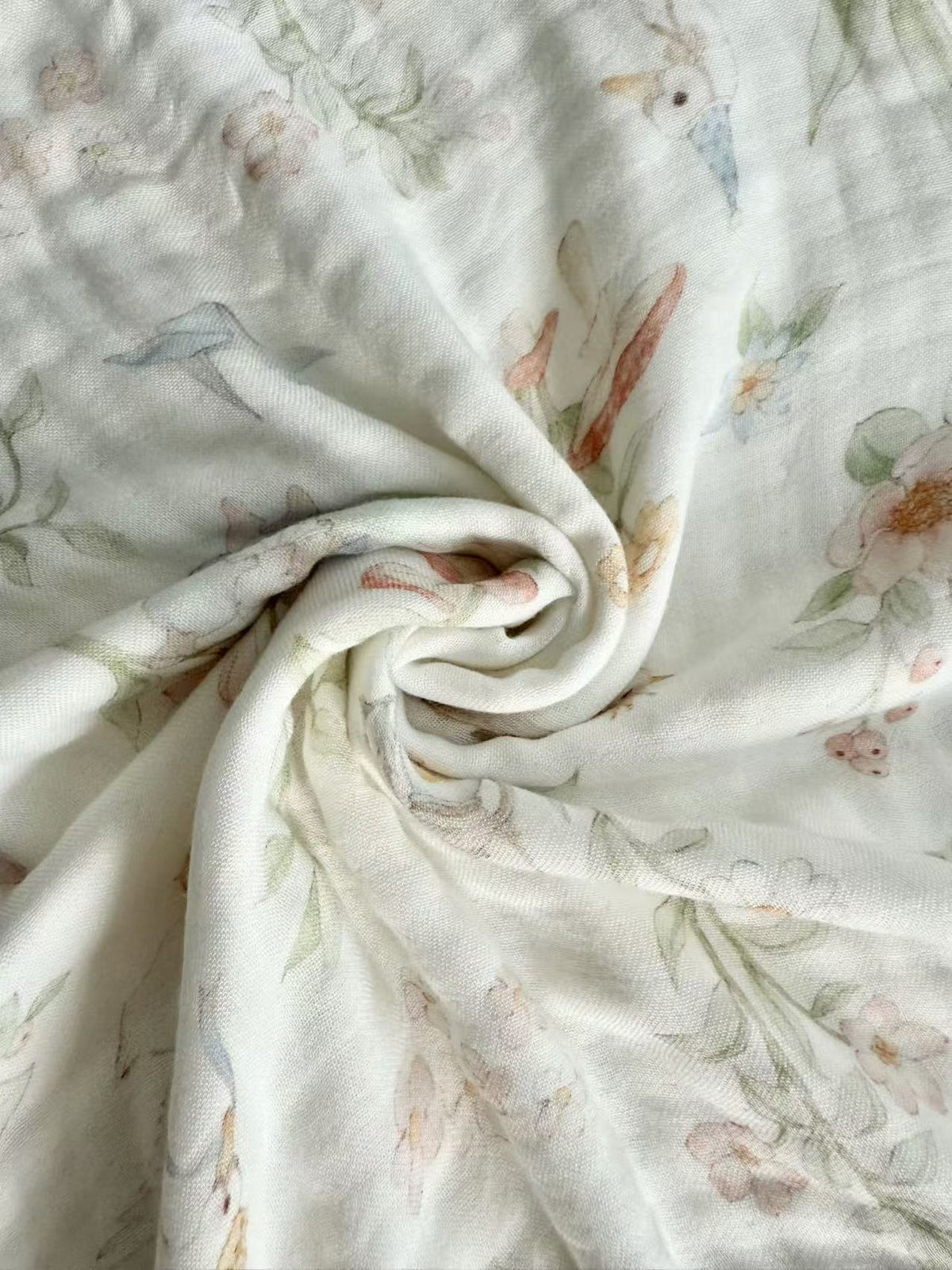 Bamboo Cotton Super Soft Class A Baby Blanket Six-Layer Interwoven Gauze Bath Towel Digital Non-Fluorescent Non-Pilling Sweat-Absorbing Breathable