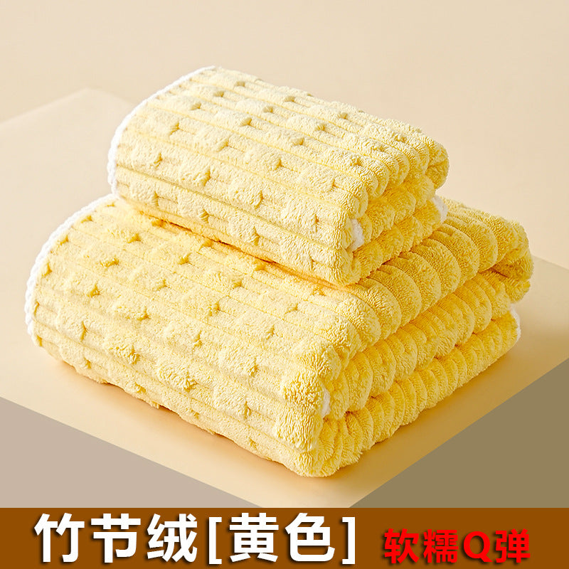 Bath Towel Coral Fleece Absorbent Shawl Beach Towel Warm Wrapping Large Bath Towel Thickened Quick-drying Swimming Gift Bath Towel