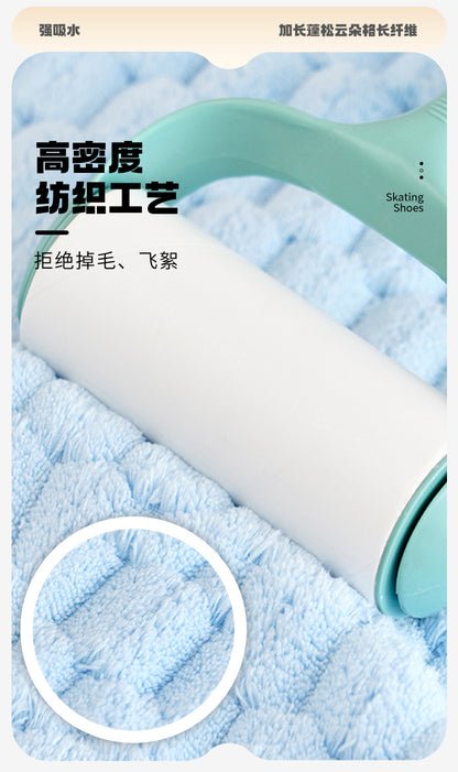 Bath Towel Coral Fleece Absorbent Shawl Beach Towel Warm Wrapping Large Bath Towel Thickened Quick-drying Swimming Gift Bath Towel