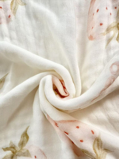 Bamboo Cotton Super Soft Class A Baby Blanket Six-Layer Interwoven Gauze Bath Towel Digital Non-Fluorescent Non-Pilling Sweat-Absorbing Breathable