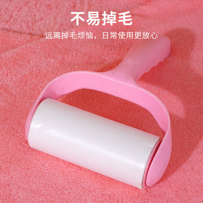 Holiday Towel Gift Box, Coral Velvet Bath Towel Three-Piece Set, Gift Box Set, Company Souvenirs, Can Be Printed with Logo, Wholesale