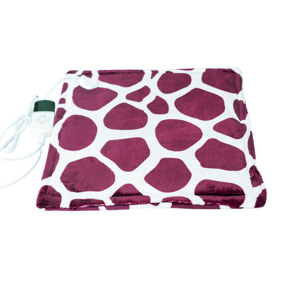 Electric Blanket, Small Single-Person Heating Blanket, Throw Blanket, Office Seat Cushion, Deer Pattern Heating Pad, Home Adjustable Warming Blanket
