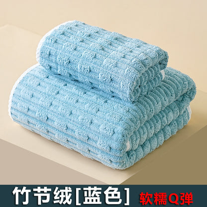 Bath Towel Coral Fleece Absorbent Shawl Beach Towel Warm Wrapping Large Bath Towel Thickened Quick-drying Swimming Gift Bath Towel