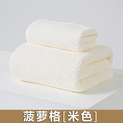 Bath Towel Coral Fleece Absorbent Shawl Beach Towel Warm Wrapping Large Bath Towel Thickened Quick-drying Swimming Gift Bath Towel