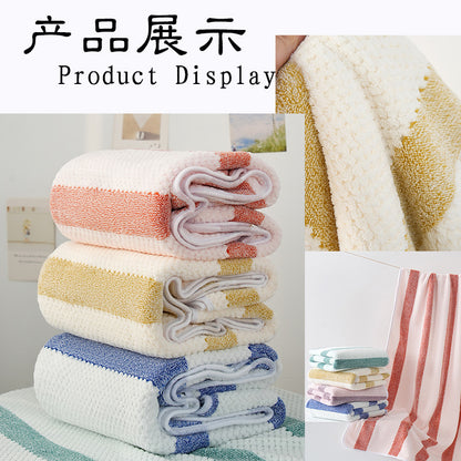 Bath Towel Coral Fleece Absorbent Shawl Beach Towel Warm Wrapping Large Bath Towel Thickened Quick-drying Swimming Gift Bath Towel