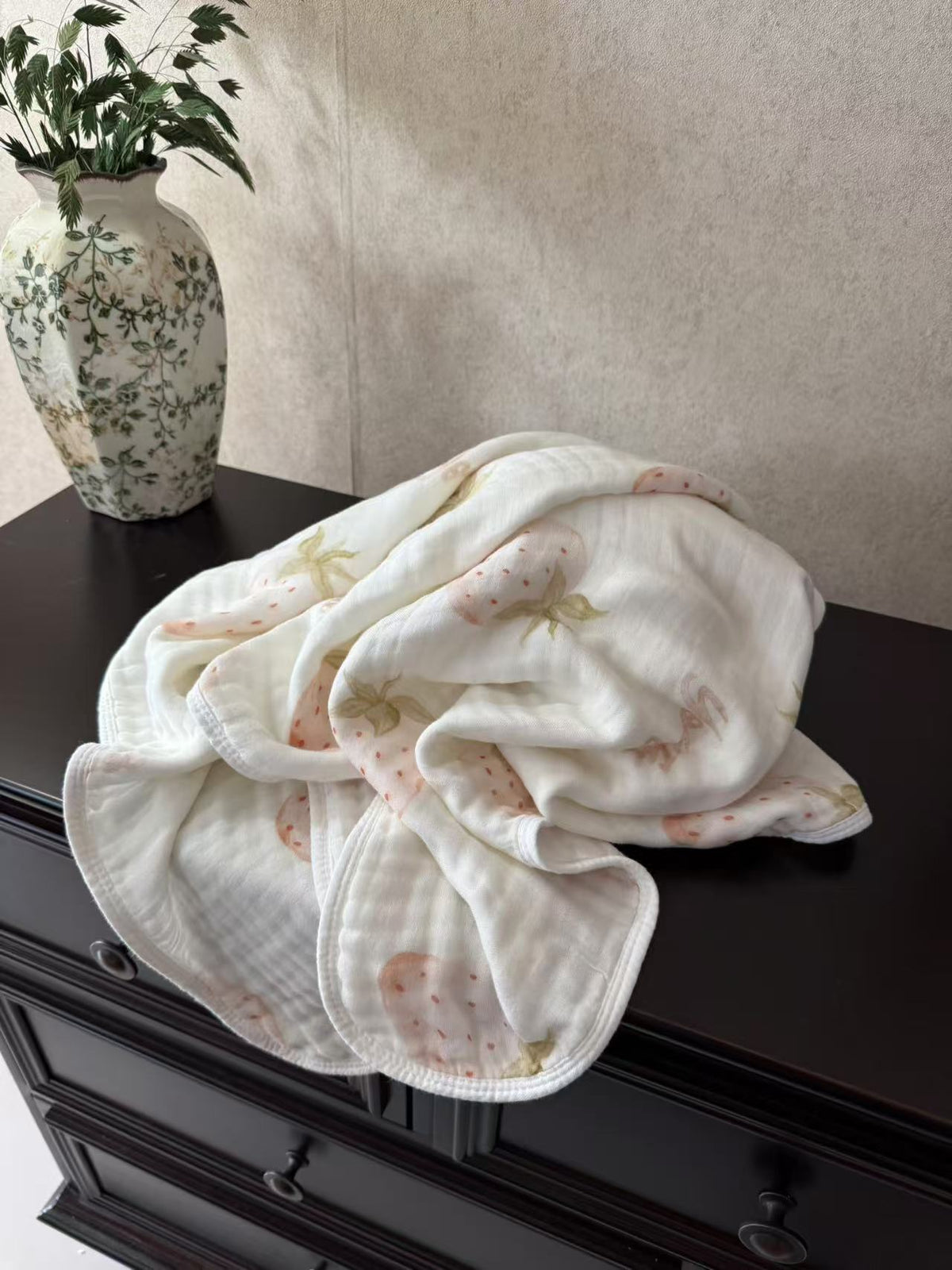 Bamboo Cotton Super Soft Class A Baby Blanket Six-Layer Interwoven Gauze Bath Towel Digital Non-Fluorescent Non-Pilling Sweat-Absorbing Breathable