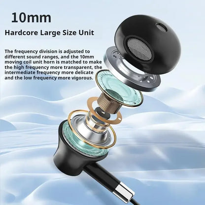 Neck-mounted headphones with HD screen, 48-hour playback time, Bluetooth 5.4 wireless earphones, dedicated for sports and gaming