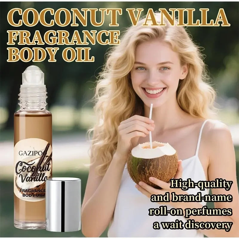 New Premium Unisex Coconut Fragrance Long-lasting Fresh Coconut Milk Gourmet Fragrance Alcohol-free Sandalwood Women&